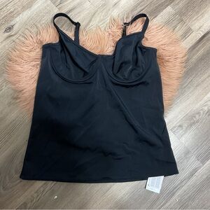 Freya Black Tank Top Size 34DDD NWT